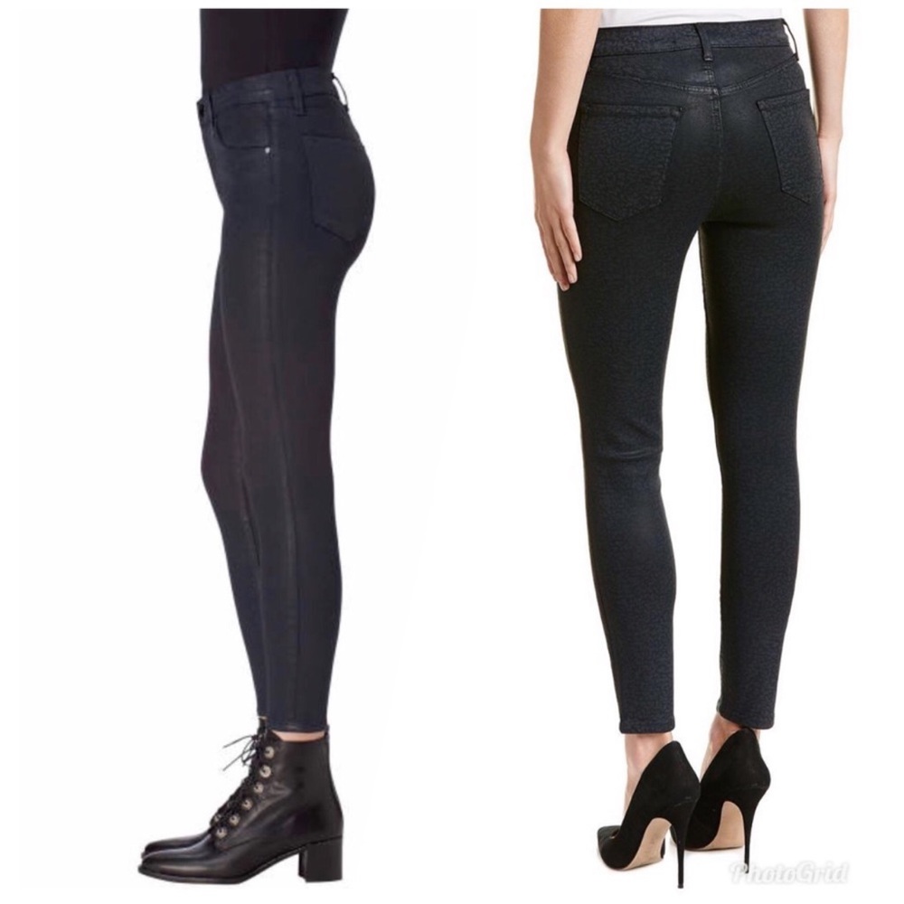 J Brand Alana High Rise Crop Skinny Denim Jeans Delirious Faith 27